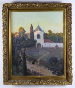 1. А.Ф. Белый «У монастыря. Закат»