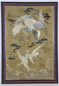 136. Панно «Орёл и цапли»