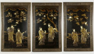 148. Панно триптих «Китайские учёные-философы»