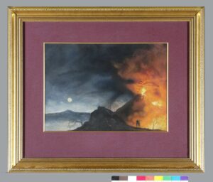 19 а. Victor Petit "Извержение вулкана"