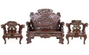 239. Комплект мебели "Драконы и птица Феникс"