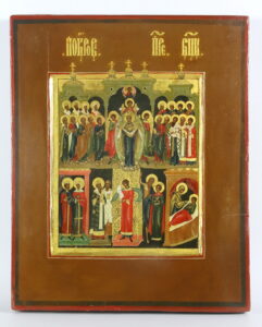 24. Икона "Покров Пресвятой Богородицы"