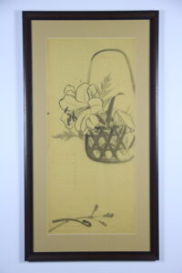 294. Панно «Лилии в корзине»