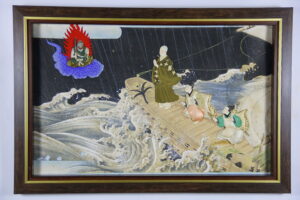 310. Панно «Явление Фудо Мёо монахам»