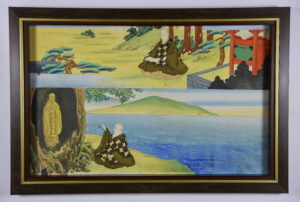 311. Панно «Фрагменты из жизни монаха Кукая»