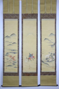 41. Комплект свитков «Самурай с оруженосцем»