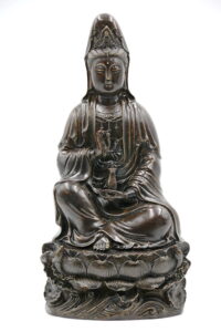 43. Skul'ptura Kannon - boginya miloserdiya