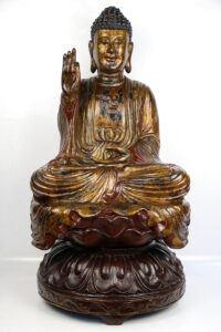 56. Скульптура Будды Шакьямуни