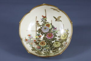 Т-26 б. Пиала "Цветы и птицы"